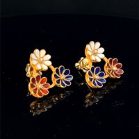 Orecchini Cianfrone Gioielli Donna in Oro Diamante 0.06 Ct OROR-70-198 - OROR-70-198